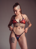 BIKINI MARIHUANA RASTA TANGA BÁSICO