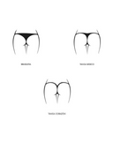 Bikini estrella tanga corazón ILLUMINATI LIMA