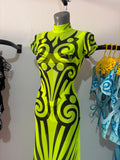 STREET FIGHTER MUCH TRIBAL DRESS FLÚOR