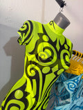 STREET FIGHTER MUCH TRIBAL DRESS FLÚOR