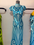 STREET FIGHTER MUCH TRIBAL DRESS BABY BLUE