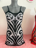 MINI COACHELLA DRESS NEGRO