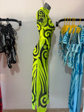 STREET FIGHTER MUCH TRIBAL DRESS FLÚOR