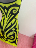 MINI COACHELLA DRESS FLUOR