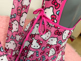 MINI BALET MESH Hello Festival Pink