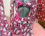 MINI BALET MESH Hello Festival Pink