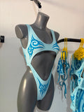 TRIKINI IBIZA MUCH TRIBAL BABY BLUE