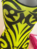 MINI COACHELLA DRESS FLUOR