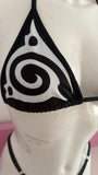 BIKINI IBIZA MUCH TRIBAL NEGRO