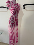 STREET FIGHTER MUCH TRIBAL DRESS ROSA