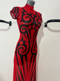STREET FIGHTER MUCH TRIBAL DRESS ROJO